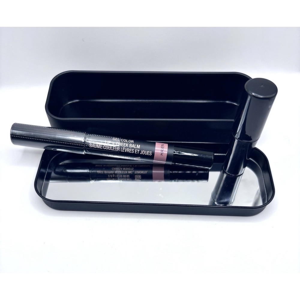 Nudestix Gel Color Lip + Cheek Balm Duo – Shade: Haven – With Mirror Tin